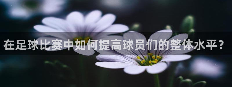  在足球比赛中如何提高球员们的整体水平？