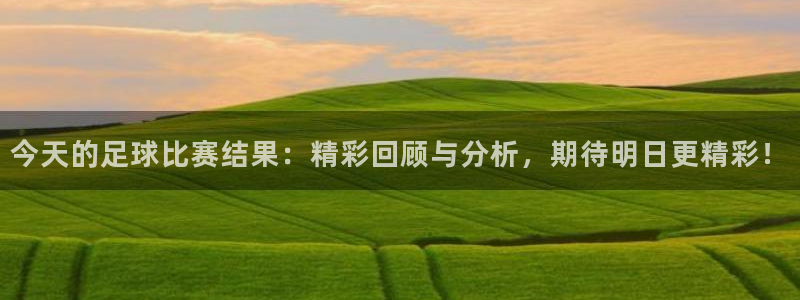 今天的足球比赛结果：精彩回顾与分析，